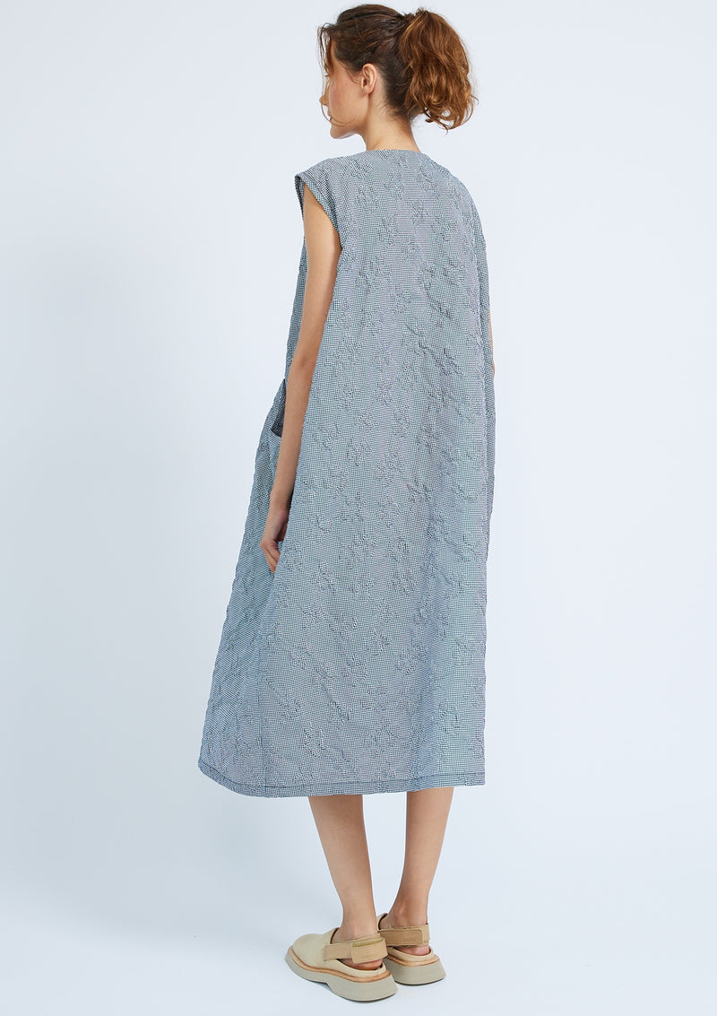 BIG POCKET DRESS - GINGHAM
