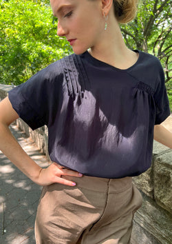 YOKO TOP - CUPRO