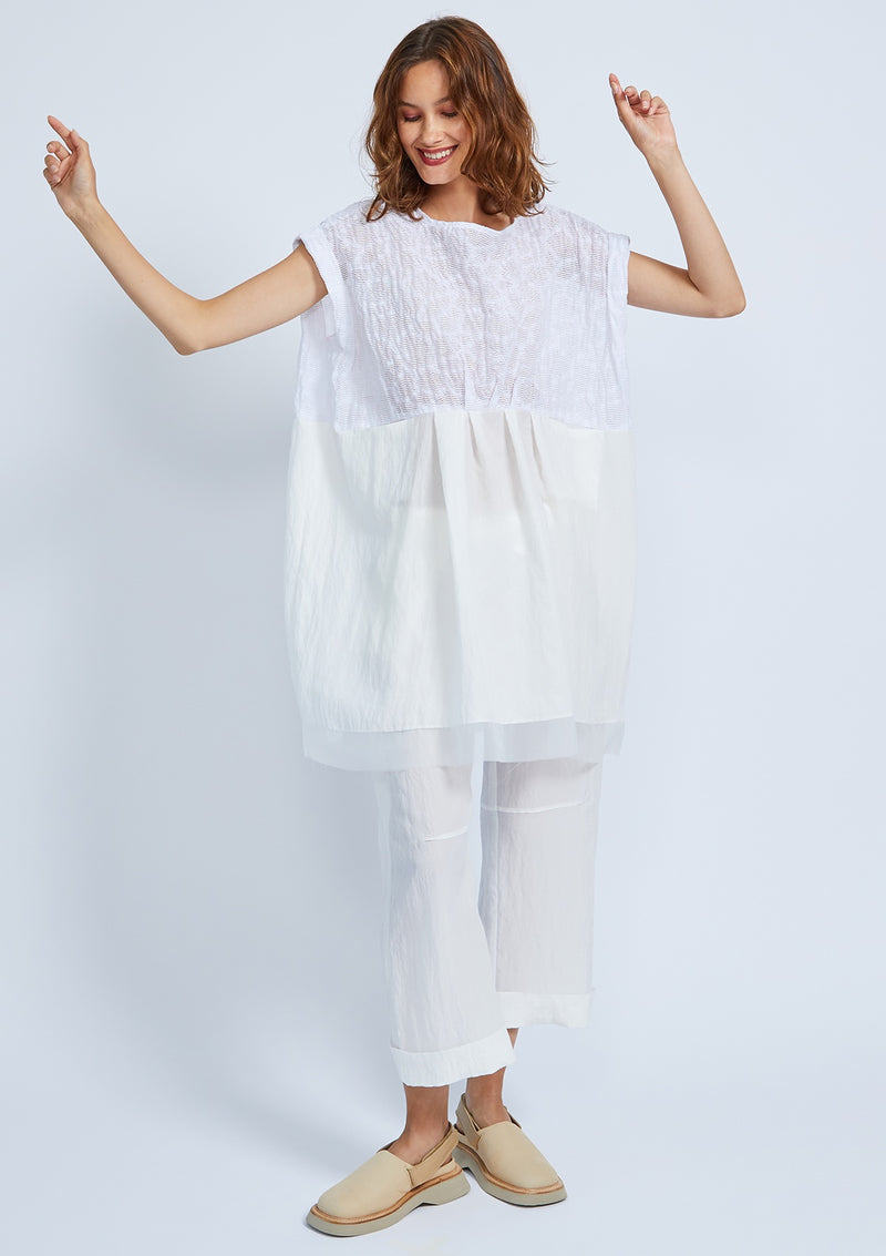 SIMONE TUNIC - CUPRO & COTTON