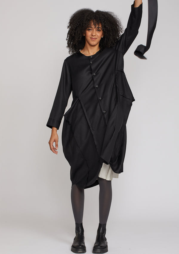 GODET DRESS
