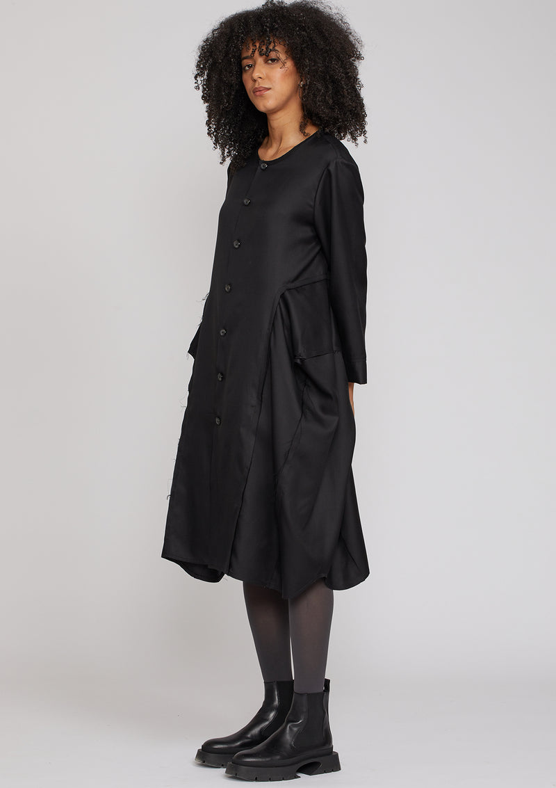 GODET DRESS